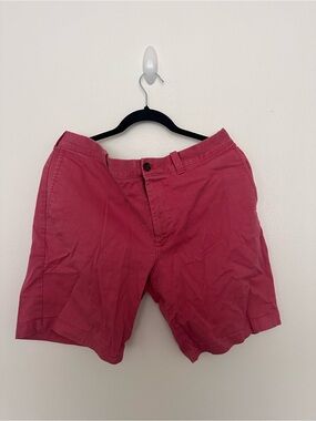 JCrew Men's Casual Red Cotton Shorts